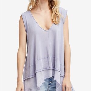 We The Free Purple Tank Top